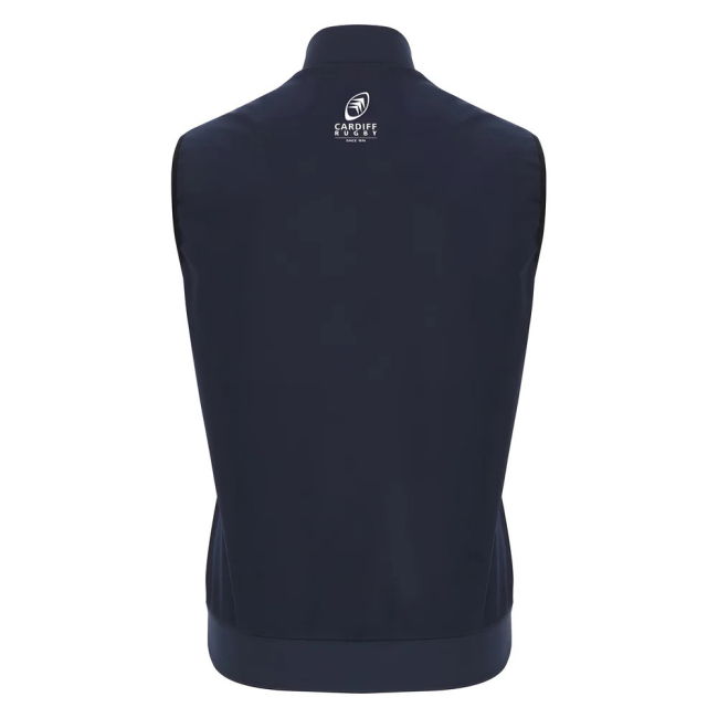2024-2025 Cardiff Blues Ath Rugby Padded Jacket (Navy)