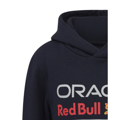 2025 Red Bull Racing Front Logo Hoodie (Night Sky) - Kids