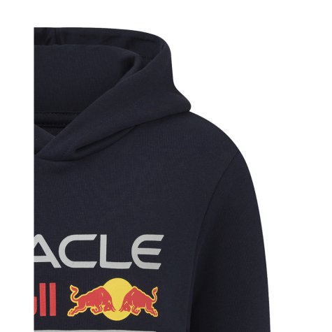 2025 Red Bull Racing Front Logo Hoodie (Night Sky) - Kids