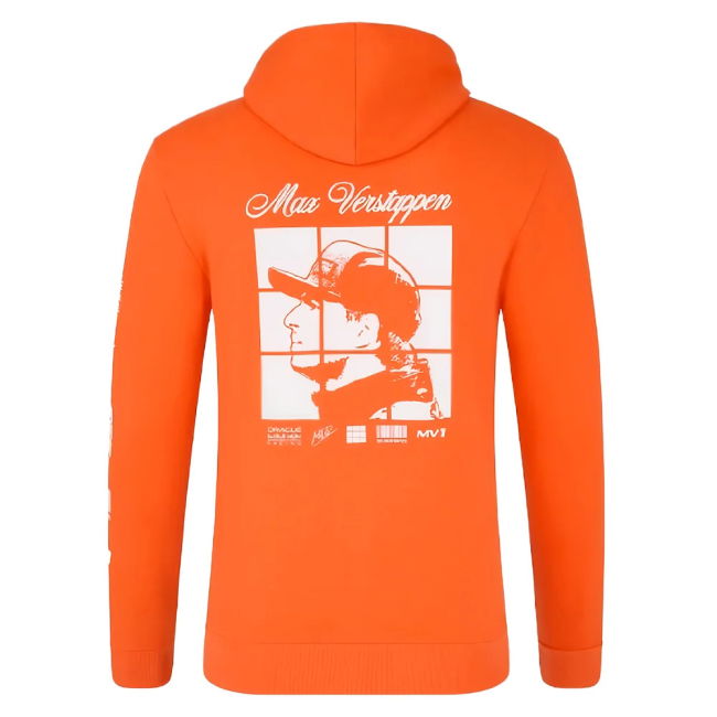 2025 Red Bull Racing MV Puzzle OH Hoodie (Exotic Orange)