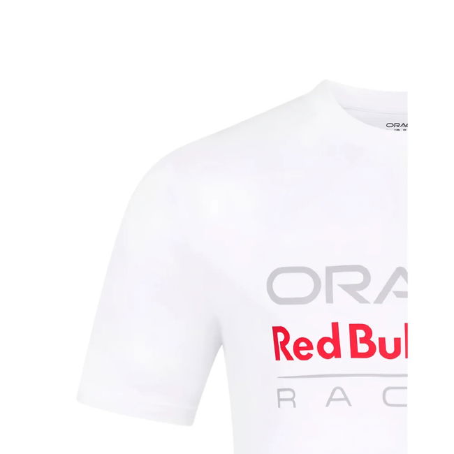 2025 Red Bull Racing Large Front Logo Tee (Bright White)