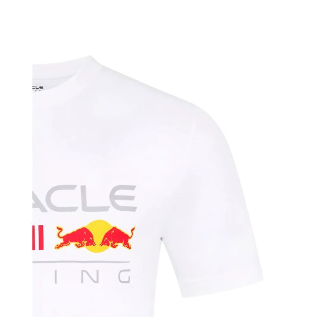 2025 Red Bull Racing Large Front Logo Tee (Bright White)