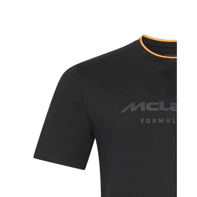 2025 McLaren F1 Mens Core Essentials T-Shirt - Caviar