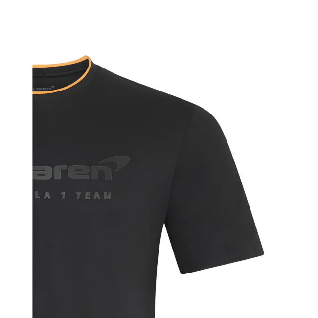 2025 McLaren F1 Mens Core Essentials T-Shirt - Caviar