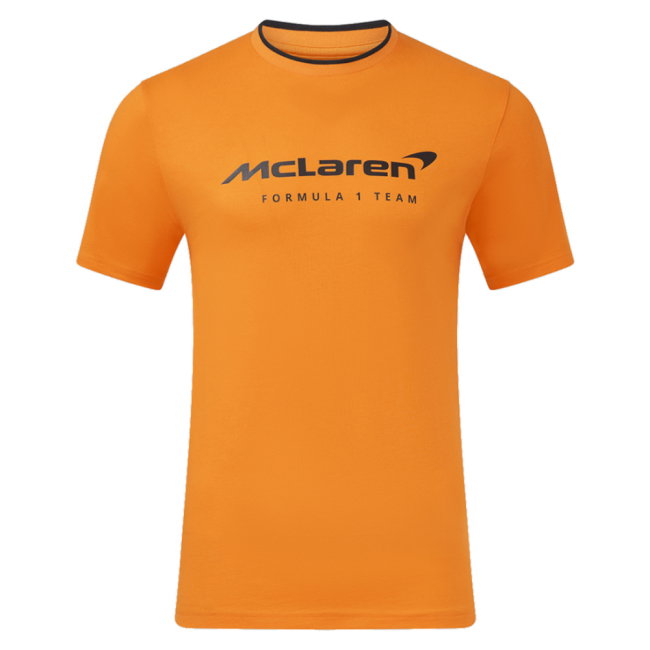 2025 McLaren F1 Mens Core Essentials T-Shirt - Autumn Glory (Your Name)