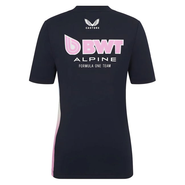 2025 Alpine F1 Set Up T-shirt - Dark Sapphire (Kids)
