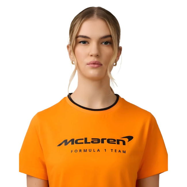 2025 McLaren F1 Core Essentials T-shirt - Autumn Glory (Womens)