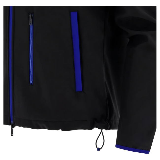 2025 Yamaha Factory Racing Softshell Travel Jacket - Black/Royal