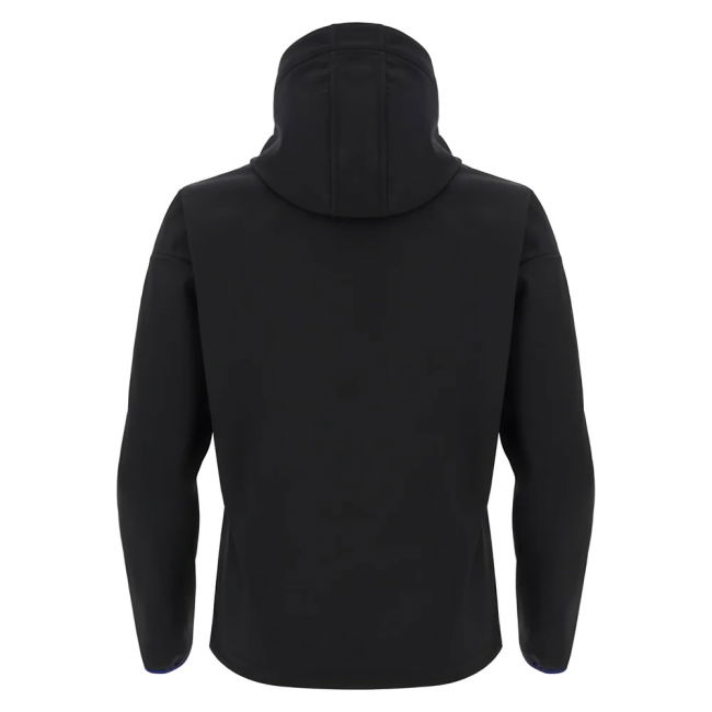 2025 Yamaha Factory Racing Softshell Travel Jacket - Black/Royal