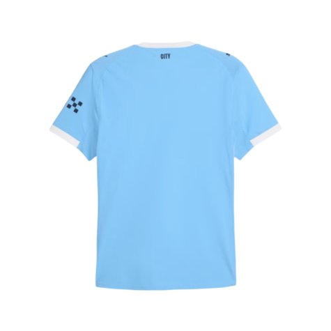2025-2026 Man City Authentic Home Shirt (Hemp 11)