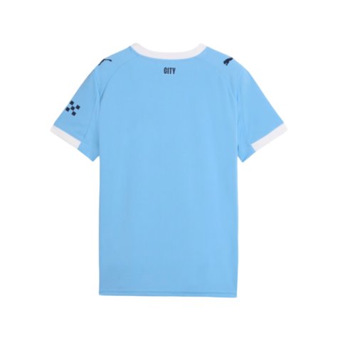 2025-2026 Man City Home Shirt (Kids)