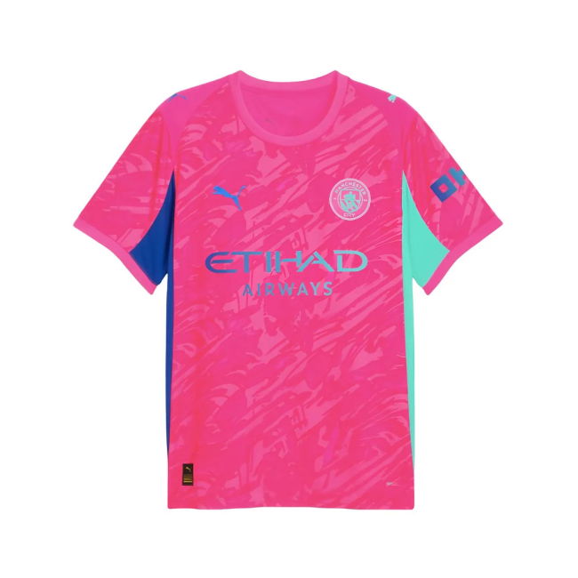 2025-2026 Man City Goalkeeper Home Shirt (Pink) (Donnarumma 25)