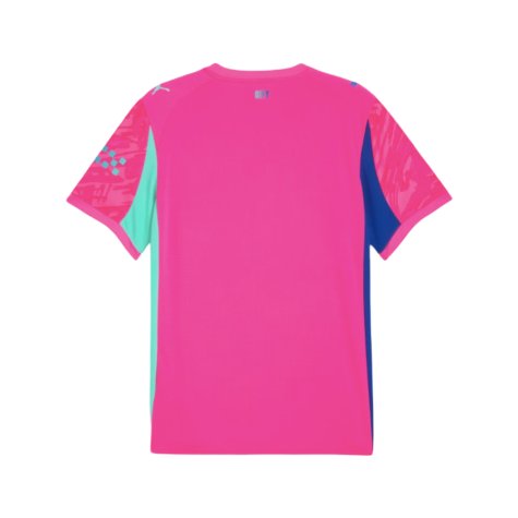 2025-2026 Man City Goalkeeper Home Shirt (Pink)