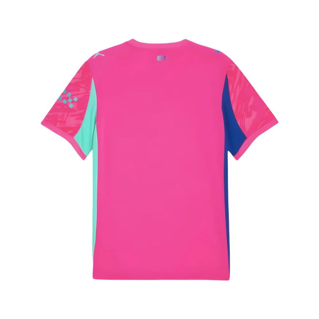 2025-2026 Man City Goalkeeper Home Shirt (Pink)