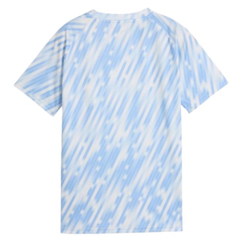 2025-2026 Man City Warm Up Jersey (Silver Sky) - Kids (Hemp 11)
