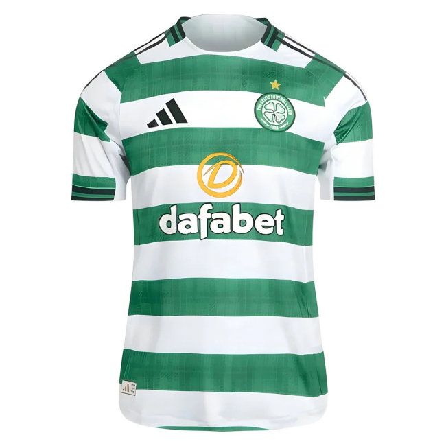 2025-2026 Celtic Authentic Home Shirt (Shin 18)