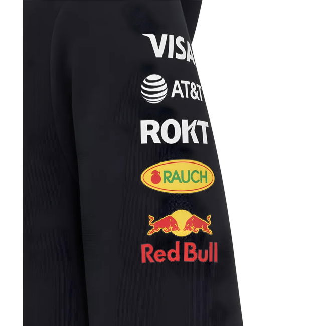 2025-2026 Red Bull Racing Full Zip Hoodie (Kids) - Night Sky