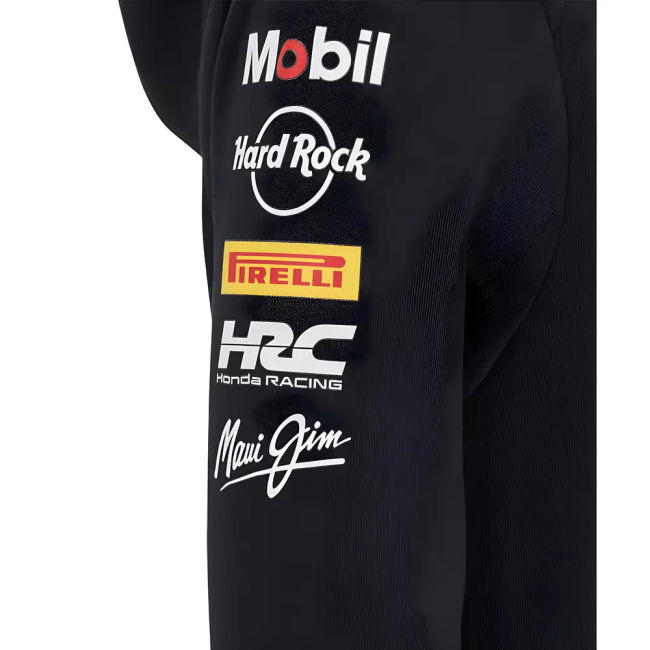 2025-2026 Red Bull Racing Full Zip Hoodie (Kids) - Night Sky