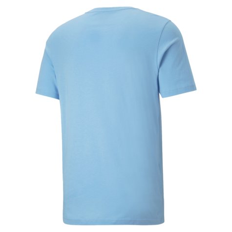 2025-2026 Man City FtblESS Tee (White) - Kids (Hemp 11)