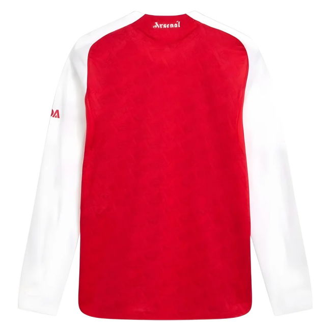 2025-2026 Arsenal Authentic Long Sleeve Home Shirt (Henry 14)