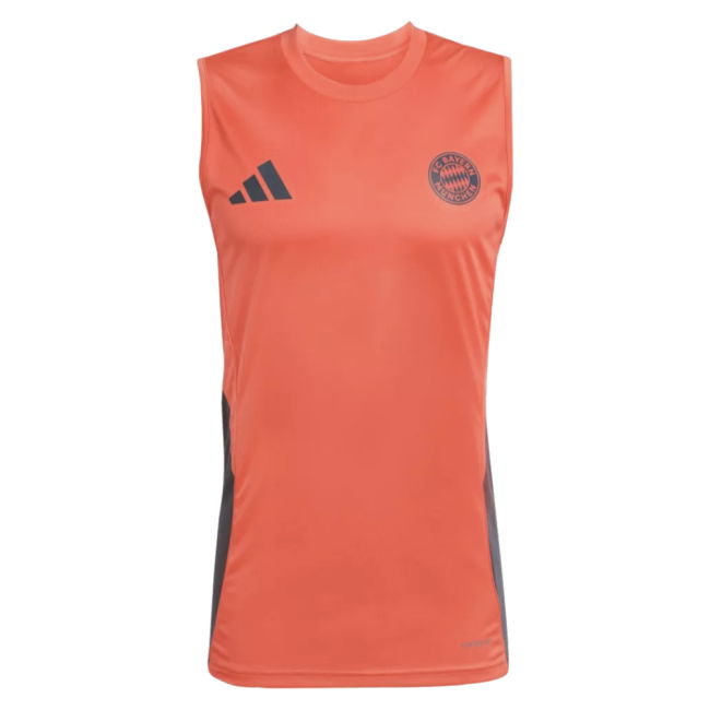 2025-2026 Bayern Munich Sleeveless Jersey (Easy Coral) (Lewandowski 9)