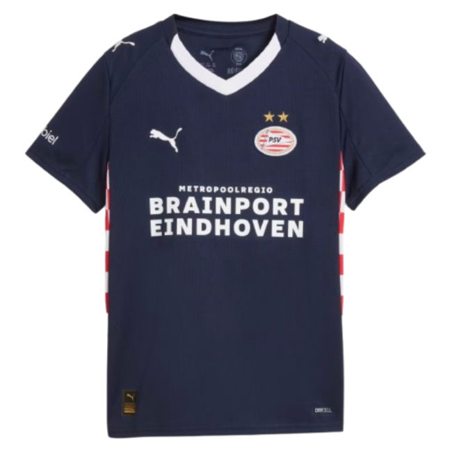 2025-2026 PSV Eindhoven Away Shirt (Kids) (Your Name)