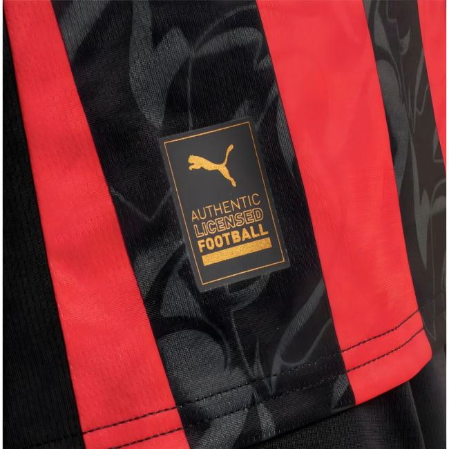 2025-2026 AC Milan Long Sleeve Home Shirt