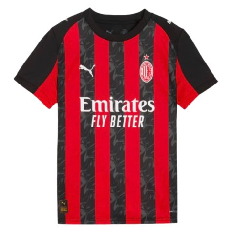 2025-2026 AC Milan Home Shirt (Kids) (Reijnders 14)