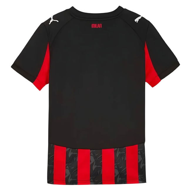 2025-2026 AC Milan Home Shirt (Kids) (Pirlo 21)