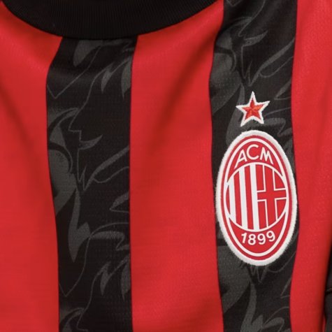 2025-2026 AC Milan Home Shirt (Kids) (Reijnders 14)