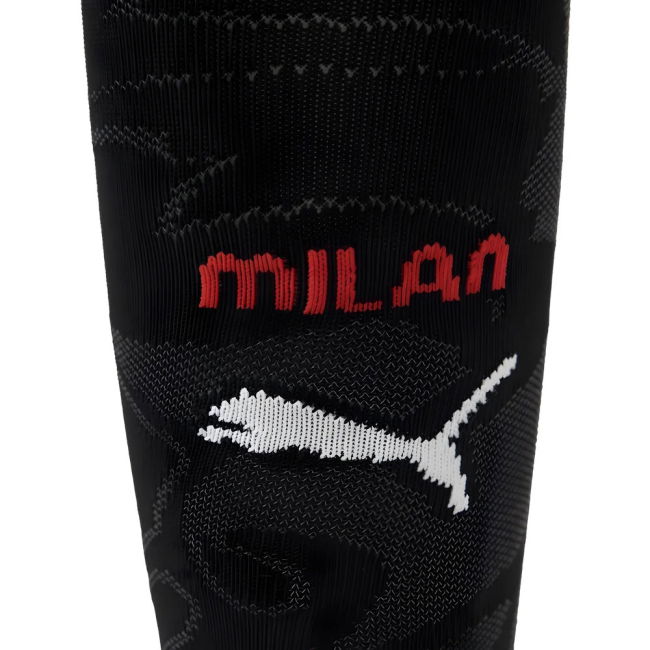 2025-2026 AC Milan Home Socks (Black)