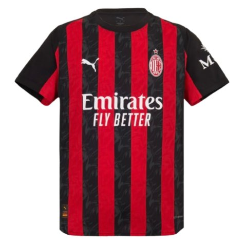 2025-2026 AC Milan Authentic Home Shirt (Reijnders 14)