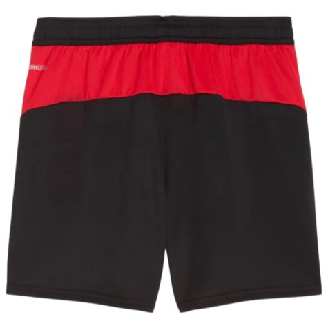 2025-2026 AC Milan Home Shorts (Black) - Kids
