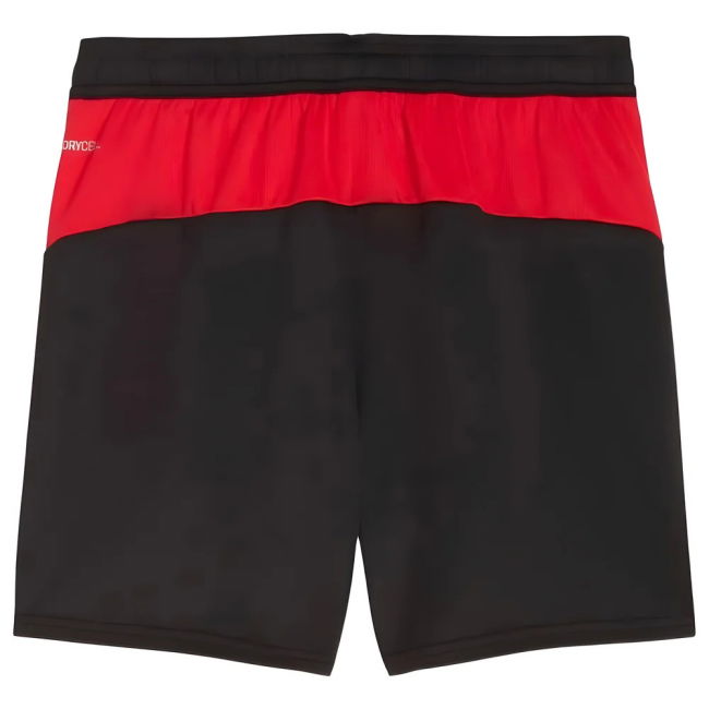 2025-2026 AC Milan Home Shorts (Black) - Kids