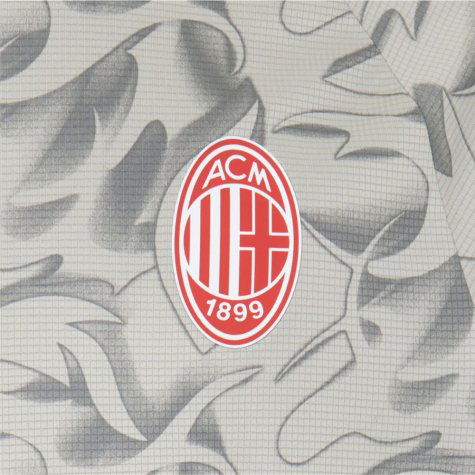 2025-2026 AC Milan Warm Up Jersey (Smokey Gray) (Pulisic 11)