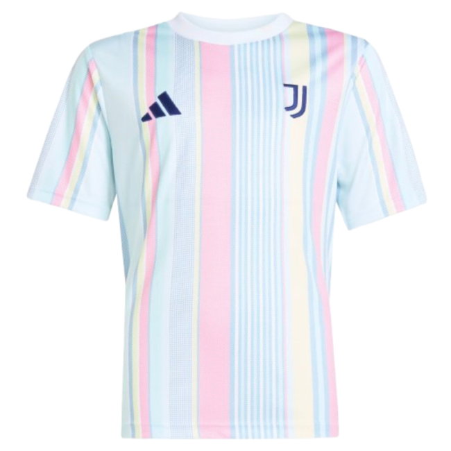 2025-2026 Juventus Pre-Match Shirt (White) - Kids (Your Name)