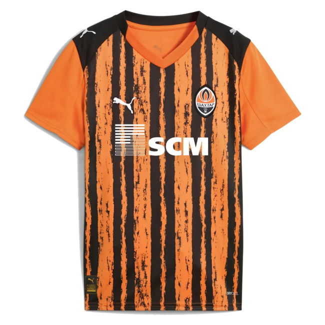 2025-2026 Shakhtar Donetsk Home Shirt (Kids) (Shved 9)