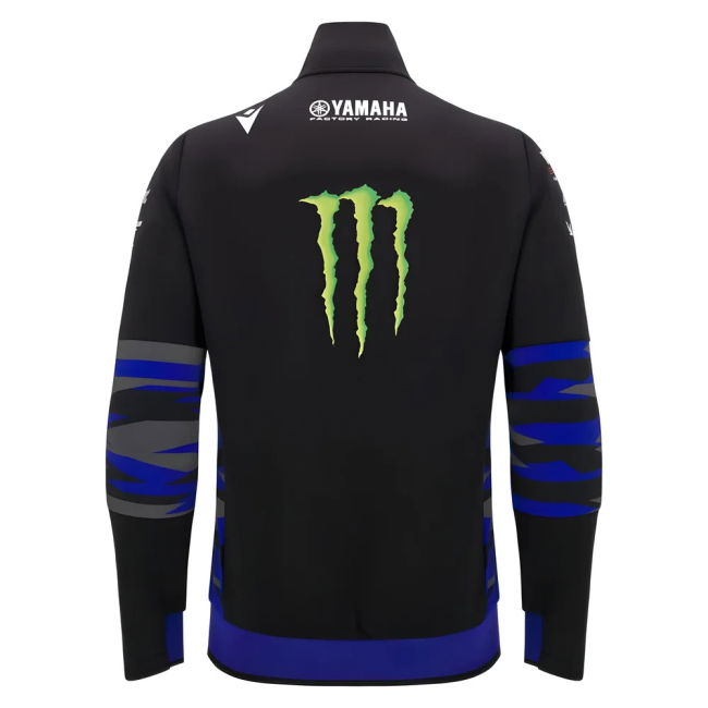 2025 Yamaha Racing Ath Team Full Zip Tech Sweat (Black)