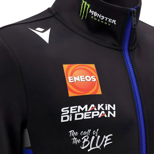 2025 Yamaha Racing Ath Team Full Zip Tech Sweat (Black)