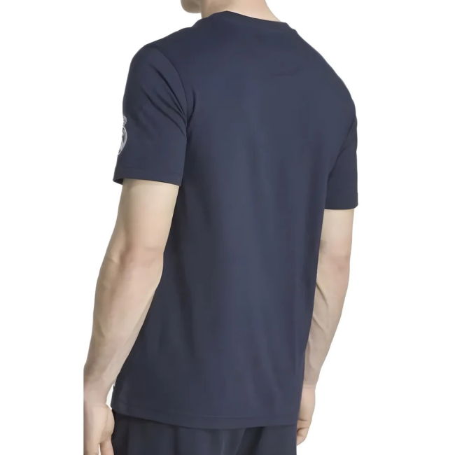 2025-2026 Real Madrid US Tee (Navy) (Figo 10)