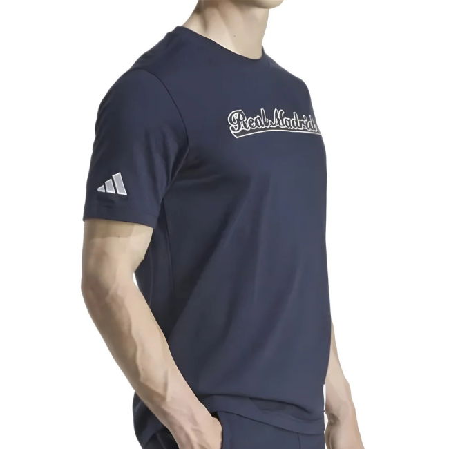 2025-2026 Real Madrid US Tee (Navy) (Figo 10)