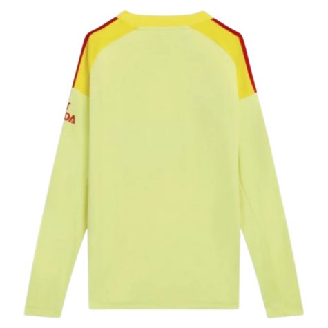 2025-2026 Arsenal Home Goalkeeper Shirt (Yellow) - Kids