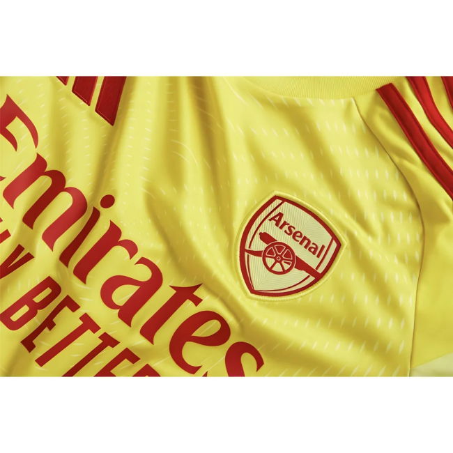 2025-2026 Arsenal Home Goalkeeper Shirt (Yellow) - Kids (Raya 22)