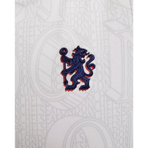 2025-2026 Chelsea Pre-Match Shirt (White) - Kids (Gusto 27)