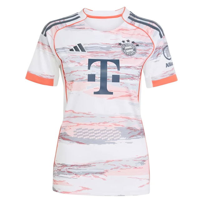 2025-2026 Bayern Munich Away Shirt (Womens) (Your Name)
