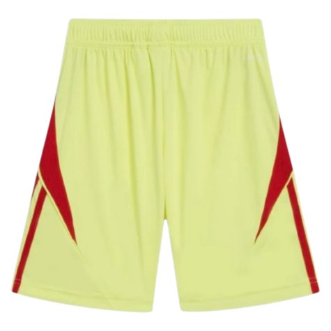 2025-2026 Arsenal Home Goalkeeper Shorts (Yellow) - Kids