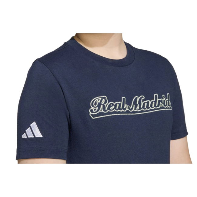 2025-2026 Real Madrid US Tee (Legend Ink) - Navy