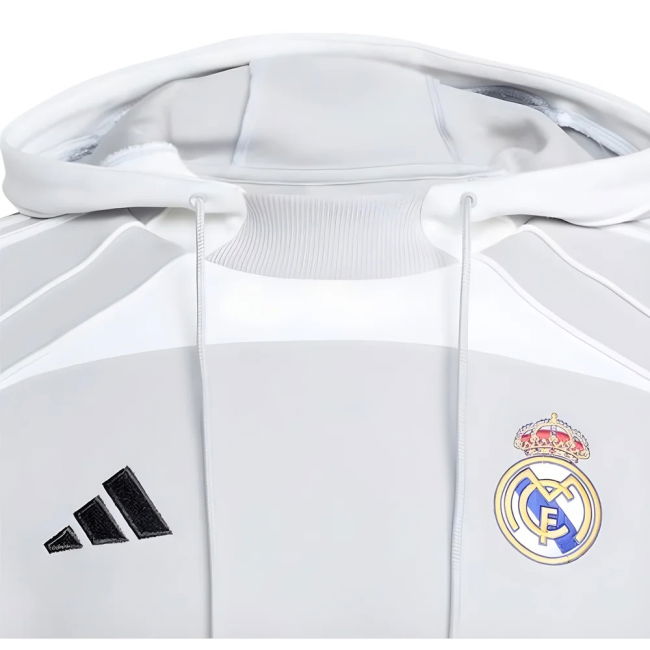 2025-2026 Real Madrid UBP Doubleknit Hoody (White)