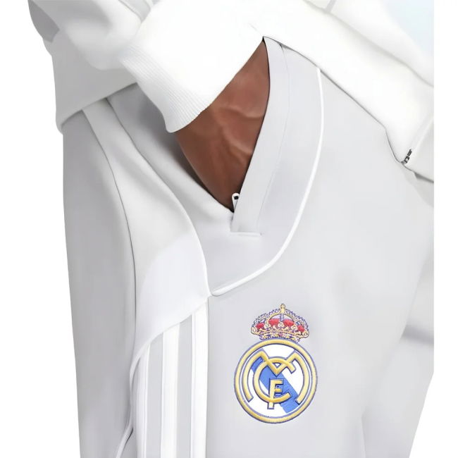 2025-2026 Real Madrid UBP Doubleknit Pants (White)