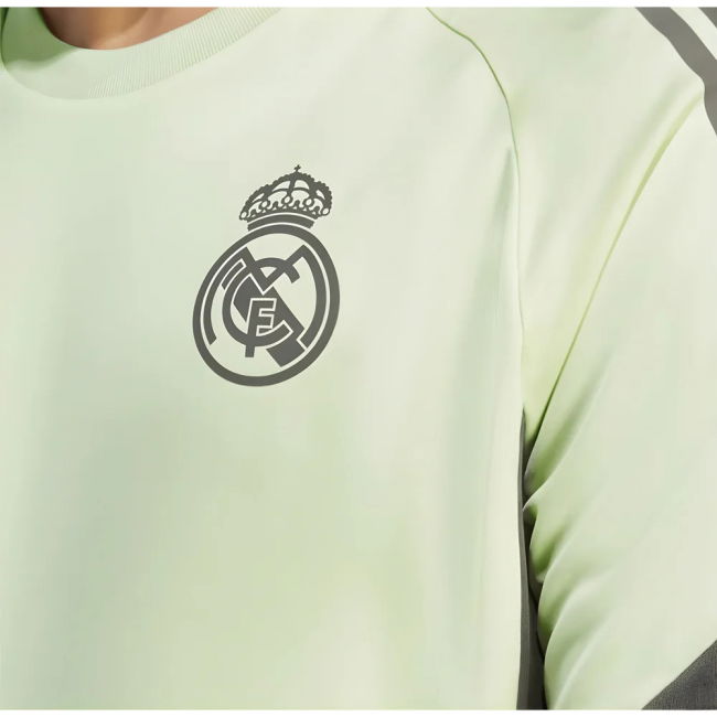 2025-2026 Real Madrid Training Jersey (Almost Lime) (Figo 10)